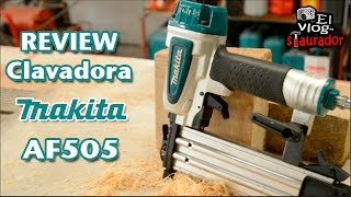 Makita AF505 - відео 1