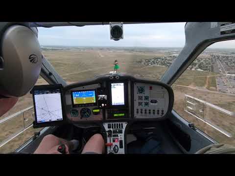 Evening Arrival in Odessa, Texas (Flight of Two)