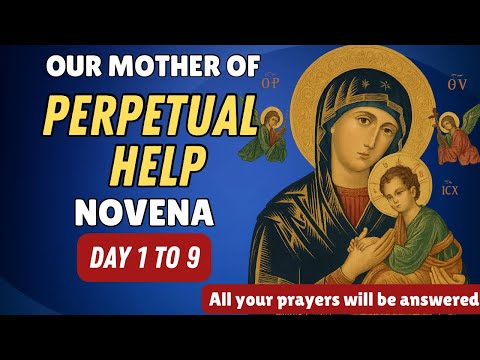 🙏DAY 1 to 9 NOVENA TO OUR MOTHER OF PERPETUAL HELP 2025 |Our Lady of Perpetual Help novena day 1 - 9