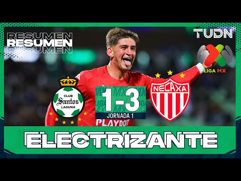 HIGHLIGHTS AND GOALS - Santos 1-3 Necaxa | Liga MX - Matchday 1 Clausura 2026 | TUDN