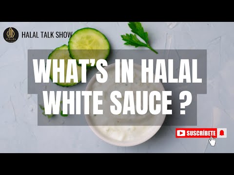 What’s in Halal White Sauce? | Ingredients & Halal Certification Explained 🥙 | Halal Food Guide