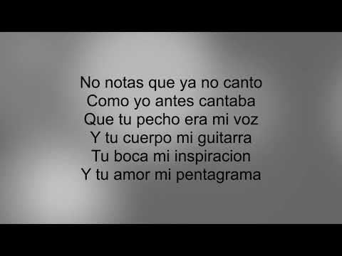 Luis Miguel del Amargue  - No Notas letra