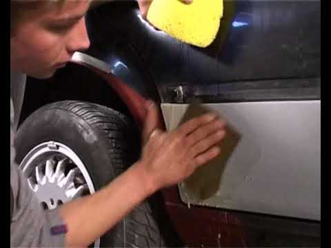 Nass schleifen nach Füllern