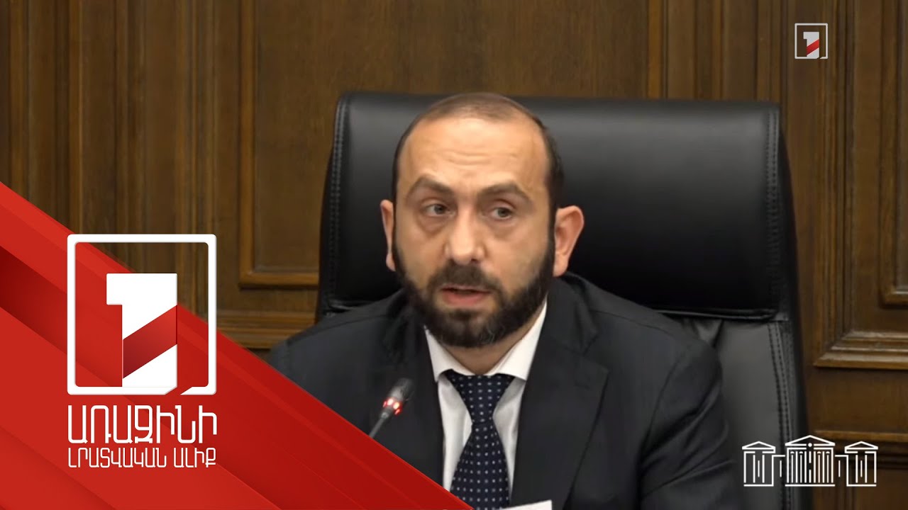 Арарат Мирзоян о встречах глав МИД Армении и Азербайджана