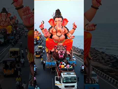 Shankar ji Ka beta gadi main baitha 🙏🥰🚩 #ganesh #ganeshji #ganpatibappamorya #ganeshchaturthi #bappa