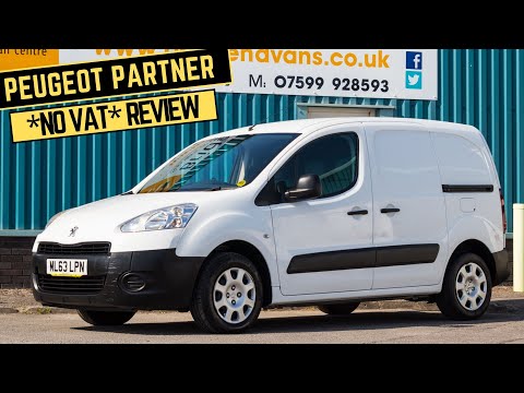 Detailed Walk & Talk Review of Peugeot Partner No VAT Van
