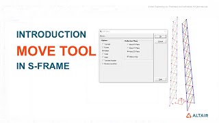 Download the video "How to Move Objects in S-FRAME"