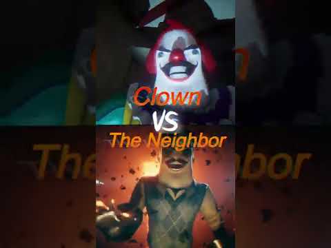 The Clown vs The Neighbor #vs #secretneighbor