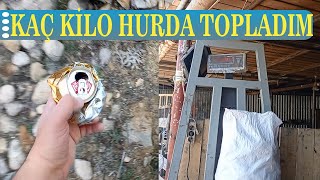 1 Çuval Hurda Alüminyum Kutu Kaç Kilo Geldi  | HURDADAN NE KADAR KAZANDIM