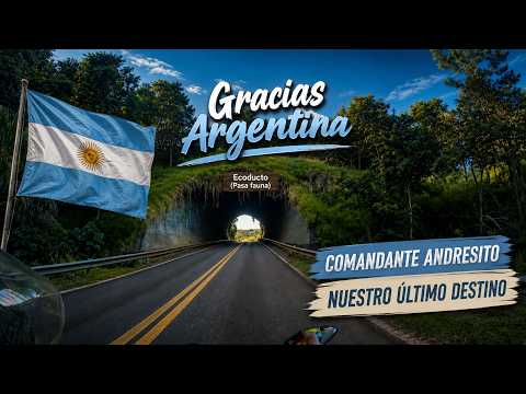 Comandante Andresito en Misiones nuestro último destino en Argentina