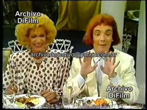 Mirtha Legrand con Edda Díaz Guillermo Gil Carlos Russo Cherutti Artaza - DiFilm (1990)