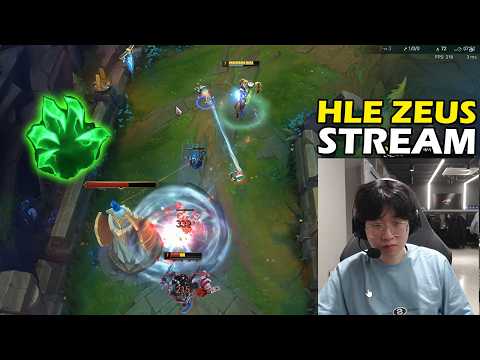HLE Zeus Stream Jayce Win Challenger Rengar With Build 2026