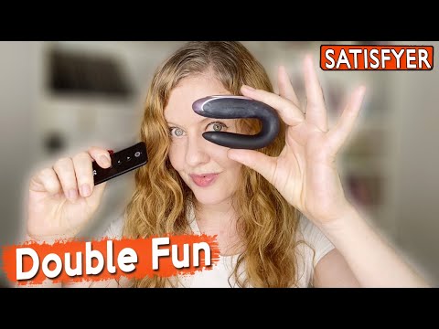 „SATISFYER DOUBLE FUN CONNECT“ programėlė Violetinis video