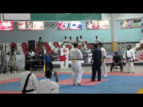 Farid Shinwari kyokushin karate fight