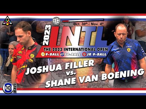 10-Ball - JOSHUA FILLER vs SHANE VAN BOENING - 2023 International Bigfoot Challenge Finals