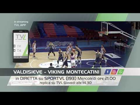 Basket, Serie C Gold: su SporTvl (canale 193), in diretta, la partita Valdisieve-Viking Montecatini