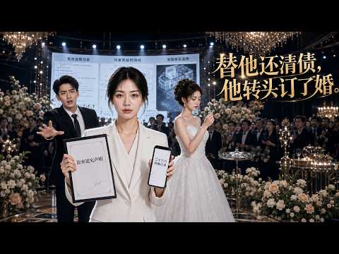 【高清全集】《替他还清债，他转头订了婚》 #逆袭 #爱情 #甜宠 #反转 #江山 #热门短剧 #drama #爽剧 #AI短剧