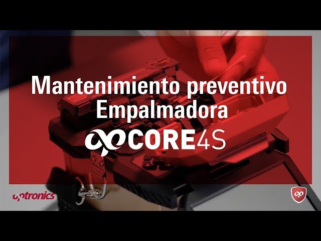 Mantenimiento Preventivo - Empalmadora Optronics