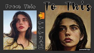 Easy Edit.How? ( Portraitai app )