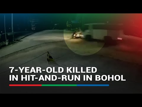 WATCH: 7-year-old killed in hit-and-run in Bohol