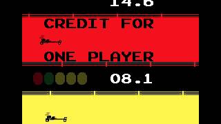 Arcade Game: Drag Race (1977 Atari)