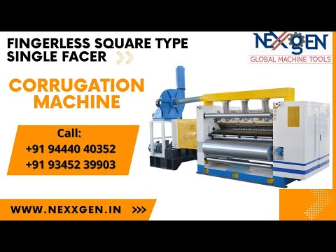 Square Type Fingerless Corrugation Machine
