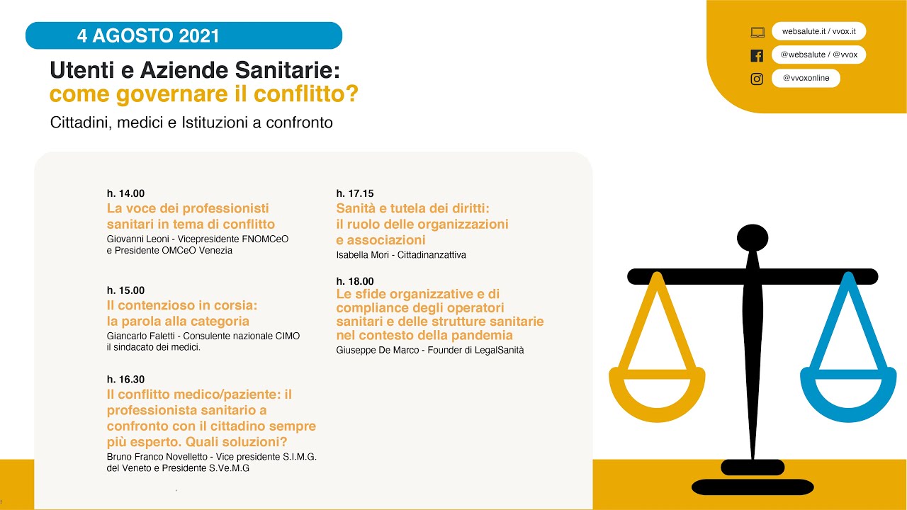HEALTH & LEGAL WEB FEST – il riassunto della prima giornata