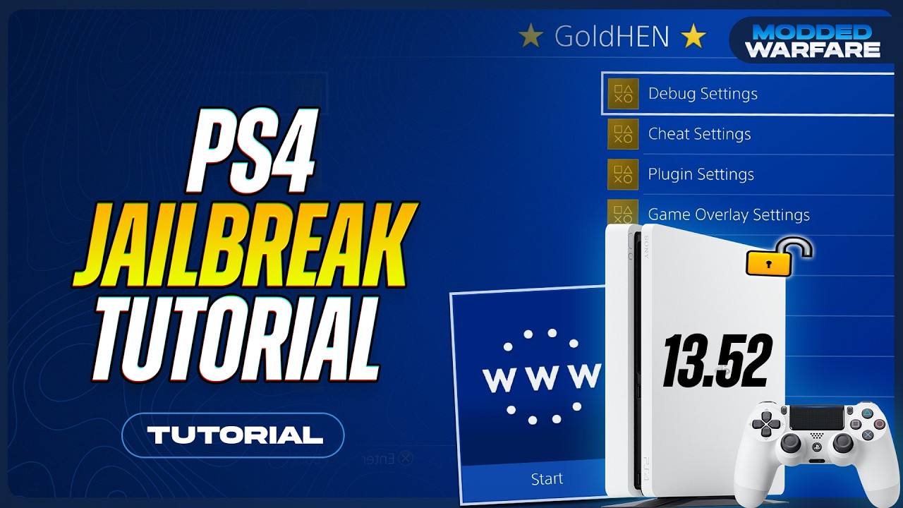 How to Jailbreak the PS4 on 13.52 or lower