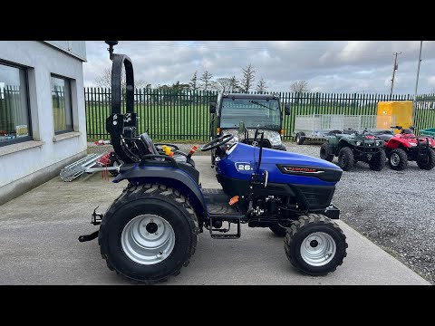 New Farmtrac FT26 Hydrostatic, Walk around & test drive #farmtrac #agriculture