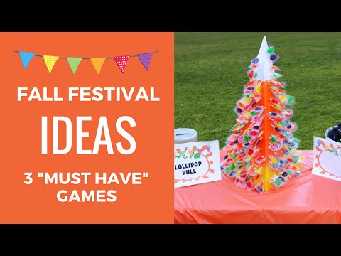 Fall Festival Ideas - 3 "Must Have" Games!