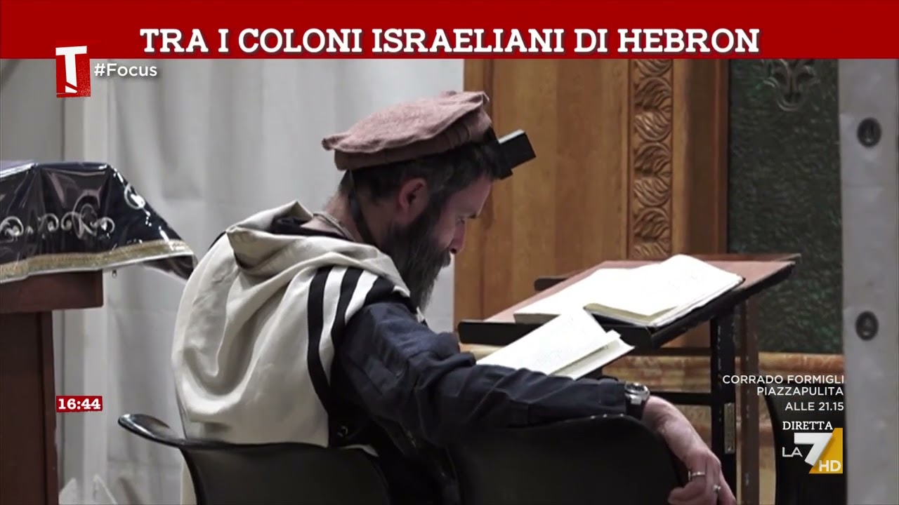 I coloni israeliani di Hebron