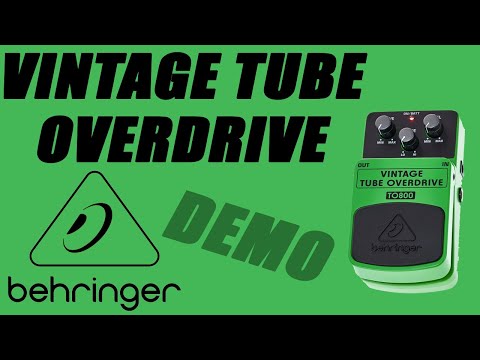 Демонстрация звучания педали эффектов Behringer TO800