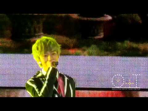 [HD Fancam] 130116 Samsung Galaxy GDA in Msia Secret & B.A.P - Starlight Moonlight