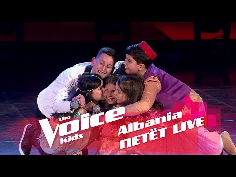 Momenti i eliminimit skuadra Miriam | Netët Live | Nata 3 | The Voice Kids Albania 2018