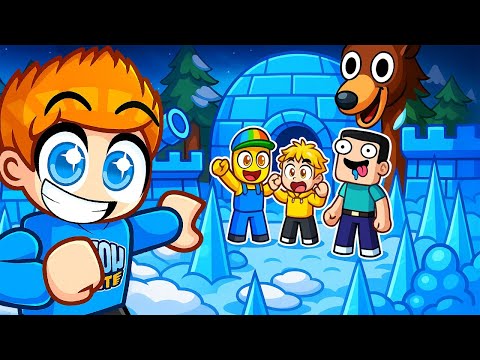 PRZETRWAJ 100 ZIMNYCH ❄️ NOCY 🌙 W LESIE w Roblox!