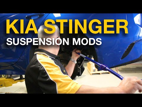 KIA Stinger Sway Bar (Front and Rear) + Control Arm Mods