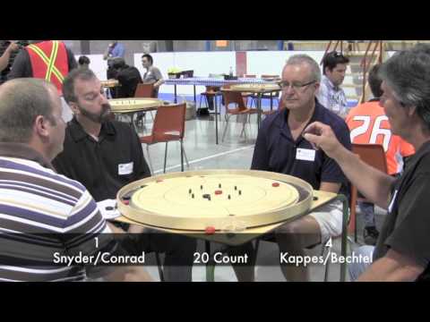 2013 World Crokinole Doubles: Conrad/Snyder v Kappes/Bechtel