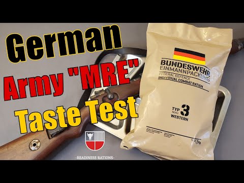 German Army MRE Review | 24-Hour EPA Bundeswehr Einmannpackung Federal Defence Combat Ration One Man