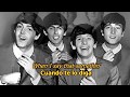 I want to hold your hand - The Beatles (LYRICS/LETRA) [Original]
