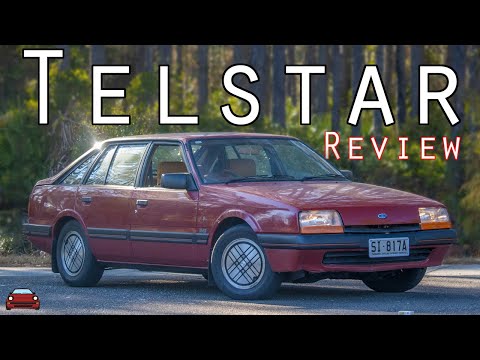 1986 Ford Telstar TX5 Review - The Family Sedan From Australia!