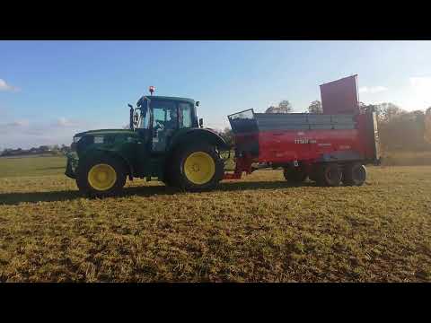 Nowy nabytek John Deere 6120m i Unia tytan 10TD Premium