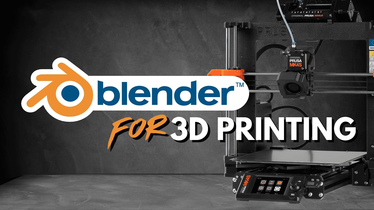 How to Design for 3D Printing in Blender - Beginner Tutorial