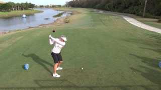 GOLF SWING 2012 - SUZANN PETTERSEN DRIVER - ELEVATED DTL & SLOW MOTION - HQ 1080p HD