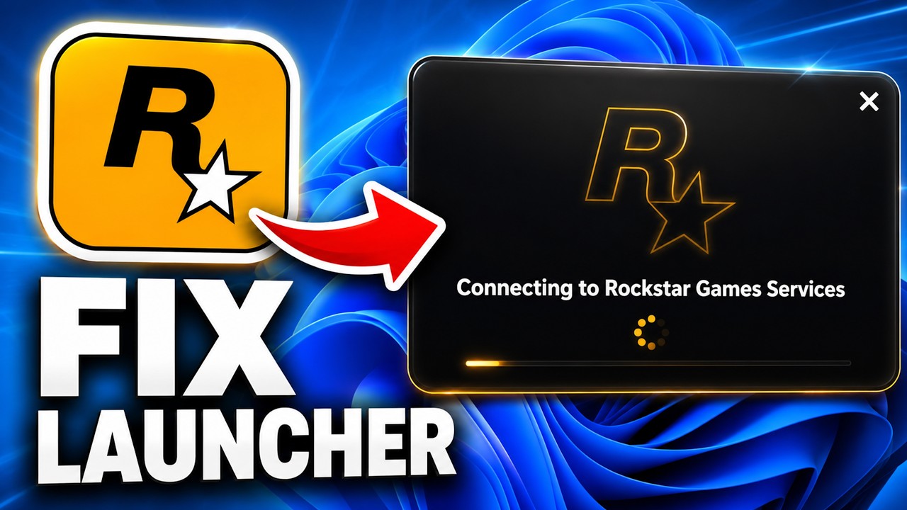 How To Fix Rockstar Games Launcher Not Opening or Not Working – Step By Step🔥