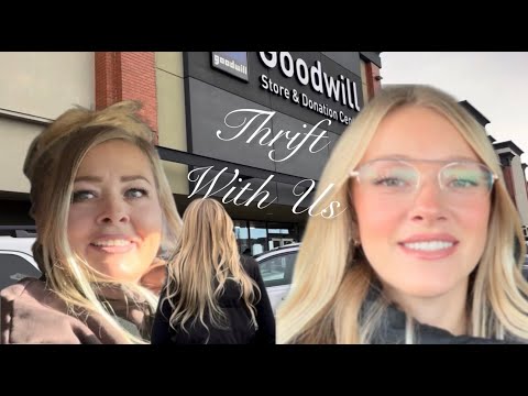 Cut! Take Two!/Thrift With Us!/ We both filled our carts!/ Mom - daughter rivalry!/ Good Times, lol