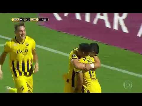 Gol - Guaraní-PAR 1 X 0 Corinthians Copa Libertadores 2020