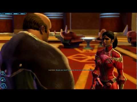 Funny moments in SWTOR - Bounty Hunter class quest[Alderaan]