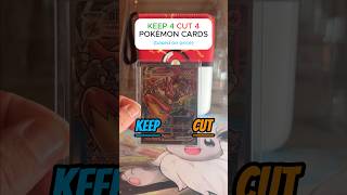 I Can Only Keep 4 Pokémon Cards 🫣