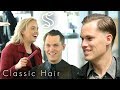 Classic Comb Over Hairstyle for Men - A Casual Business Haircut