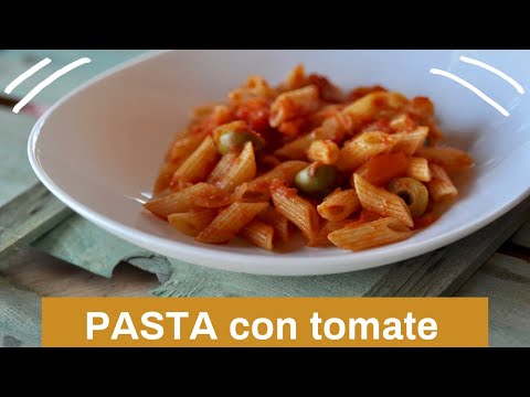 🍅Pasta con tomate y verduras para niños